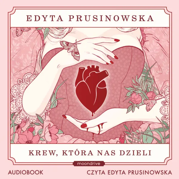 Krew, która nas dzieli — okładka audiobooka