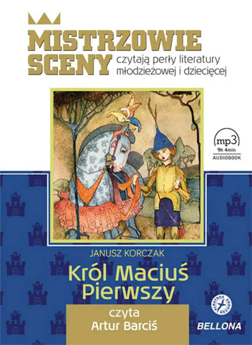 Król Maciuś Pierwszy, książka audio — okładka audiobooka
