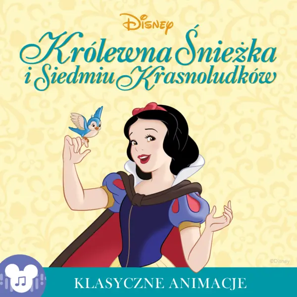 Królewna Śnieżka i siedmiu krasnoludków — okładka audiobooka