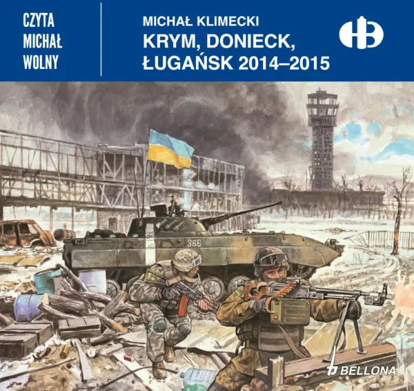 Krym, Donieck, Ługańsk 2014-2015 — okładka audiobooka