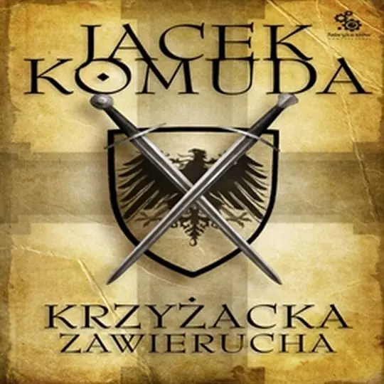 Krzyżacka zawierucha — okładka audiobooka