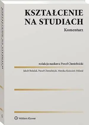 Kształcenie na studiach. Komentarz — okładka e-booka