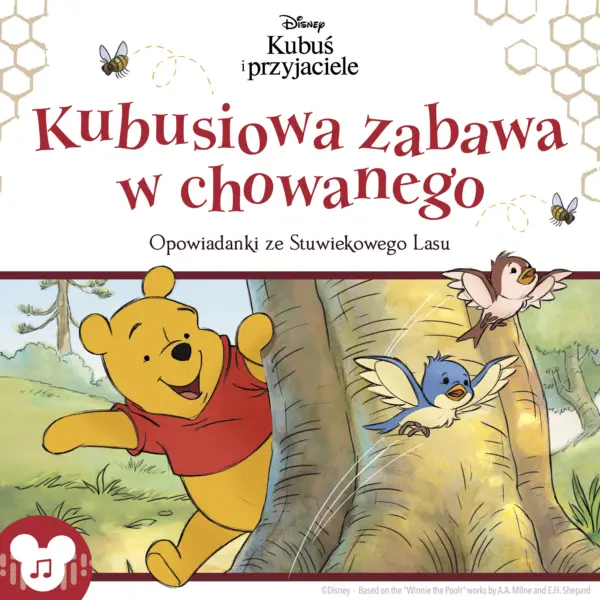 Kubuś i przyjaciele. Kubusiowa zabawa w chowanego — okładka audiobooka