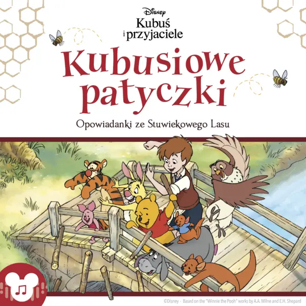 Kubuś i przyjaciele. Kubusiowe patyczki — okładka audiobooka