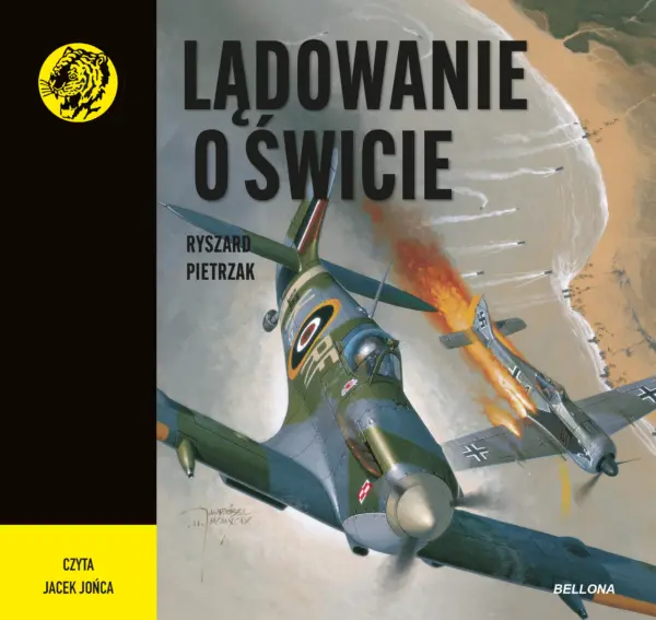 Lądowanie o świcie — okładka audiobooka