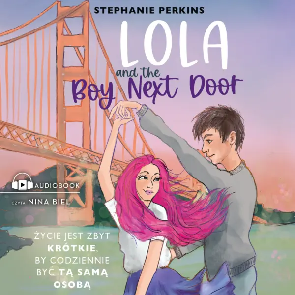 Lola and the Boy Next Door — okładka audiobooka