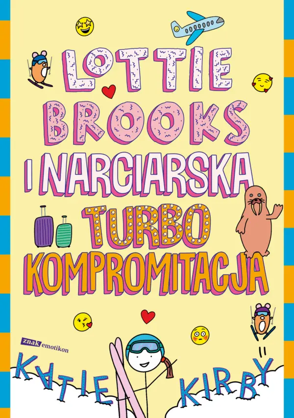 Lottie Brooks i narciarska turbo kompromitacja — okładka e-booka