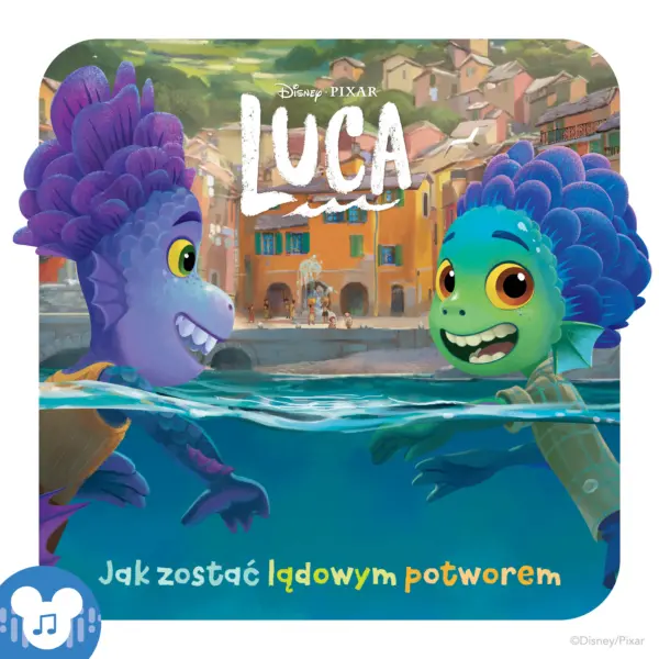 Luca. Jak zostać lądowym potworem — okładka audiobooka