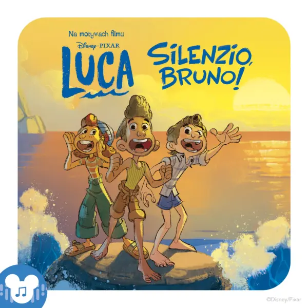 Luca. Silenzio, Bruno! — okładka audiobooka