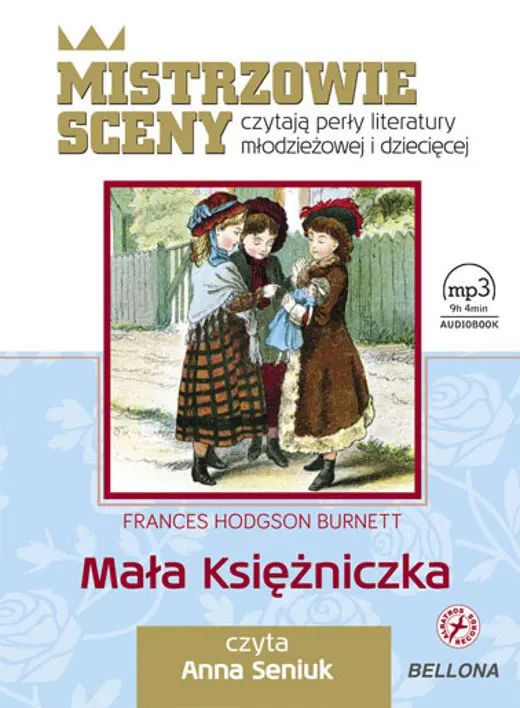 Mała księżniczka — okładka audiobooka