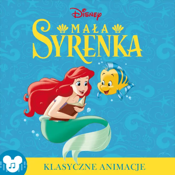 Mała syrenka — okładka audiobooka