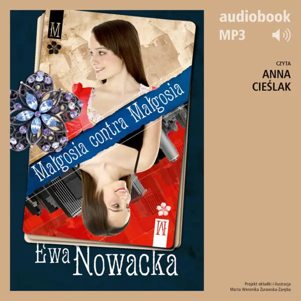 Małgosia contra Małgosia — okładka audiobooka