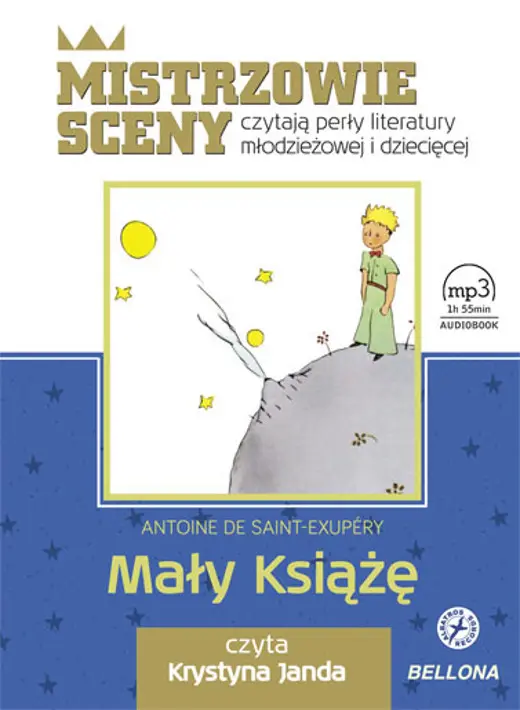 Mały książę, książka audio — okładka audiobooka