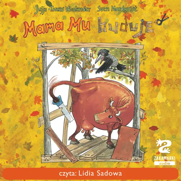 Mama Mu. Mama Mu buduje — okładka audiobooka