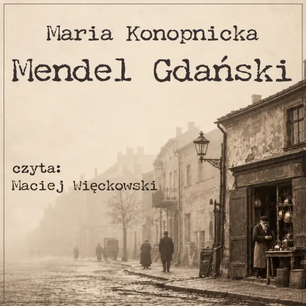 Mendel Gdański — okładka audiobooka
