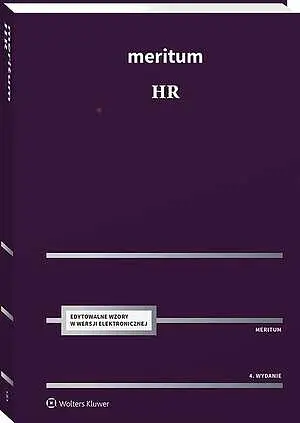 Meritum HR — okładka e-booka