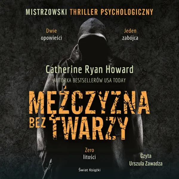 Mężczyzna bez twarzy — okładka audiobooka