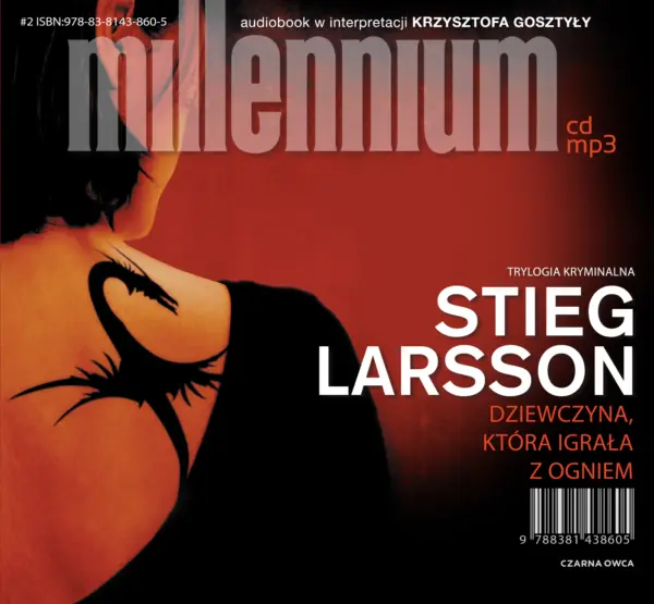 Millennium (tom 2). Dziewczyna, która igrała z ogniem — okładka audiobooka
