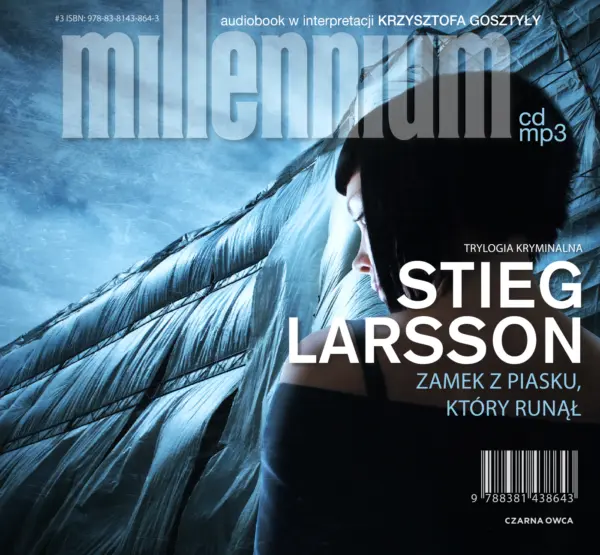 Millennium (tom 3). Zamek z piasku, który runął (#3) — okładka audiobooka