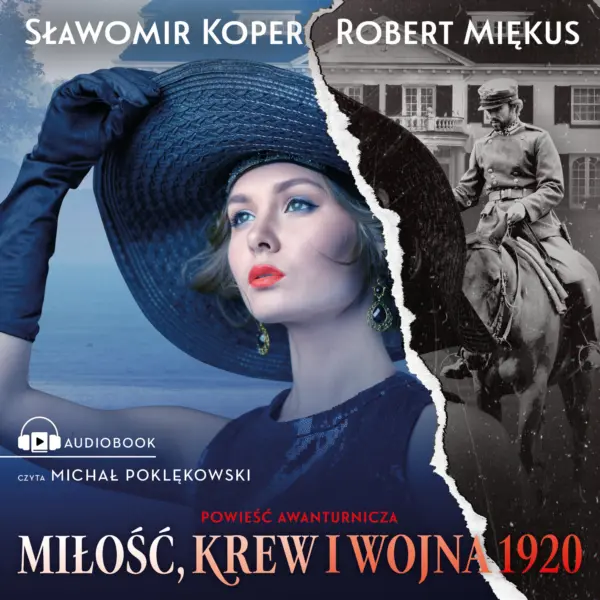 Miłość, krew i wojna 1920 — okładka audiobooka