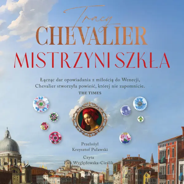 Mistrzyni szkła — okładka audiobooka