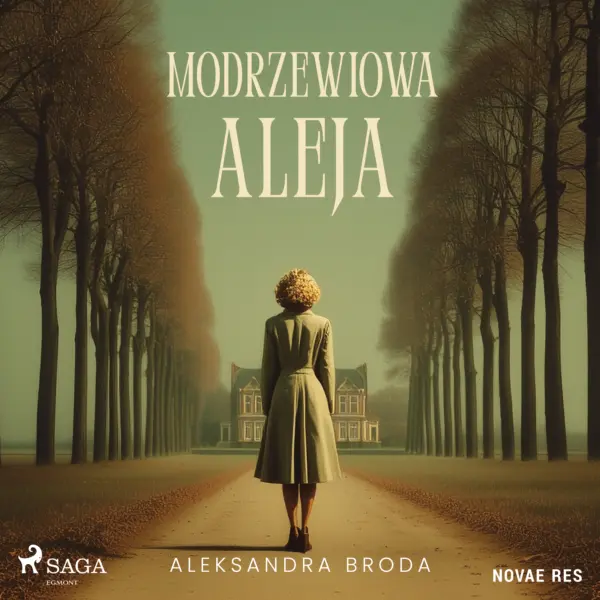 Modrzewiowa aleja — okładka audiobooka