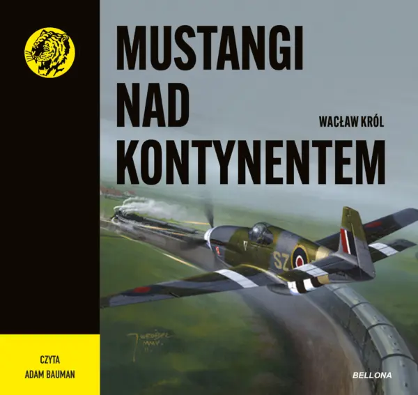 Mustangi nad kontynentem. Żółty tygrys — okładka audiobooka