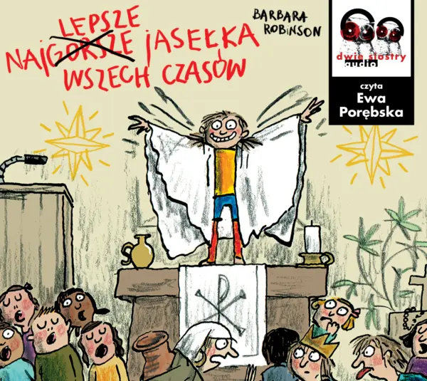 Najlepsze jasełka wszech czasów — okładka audiobooka