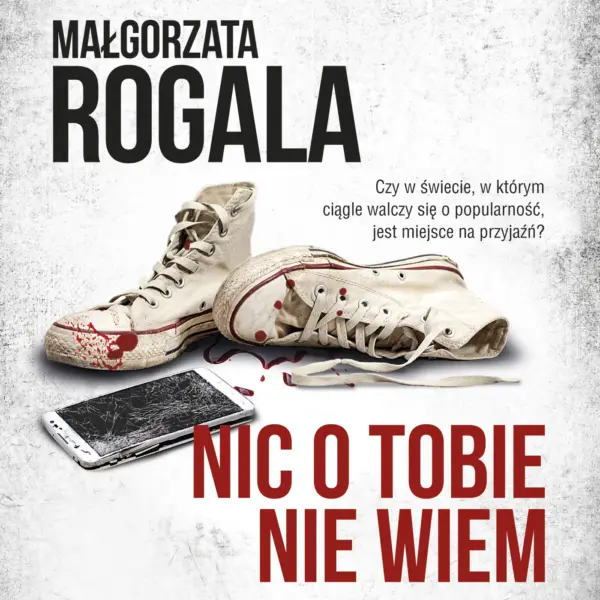 Nic o tobie nie wiem — okładka audiobooka