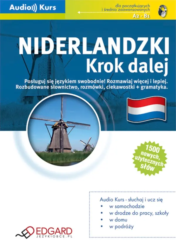 Niderlandzki. Krok dalej — okładka audiobooka