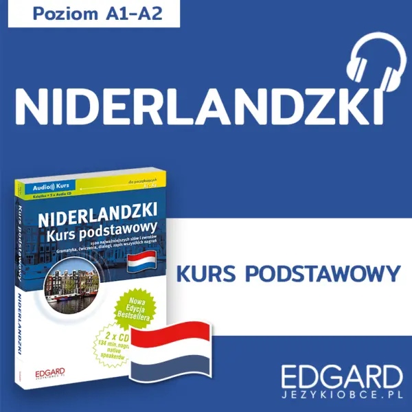 Niderlandzki. Kurs podstawowy — okładka audiobooka