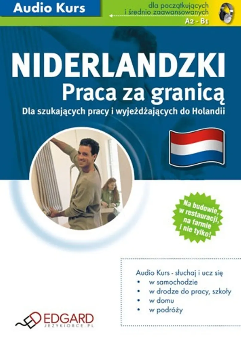 Niderlandzki Praca za granicą — okładka audiobooka
