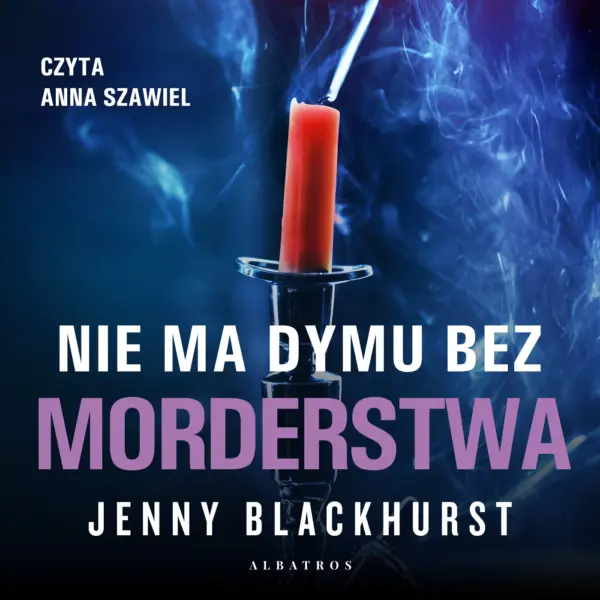 Nie ma dymu bez morderstwa — okładka audiobooka