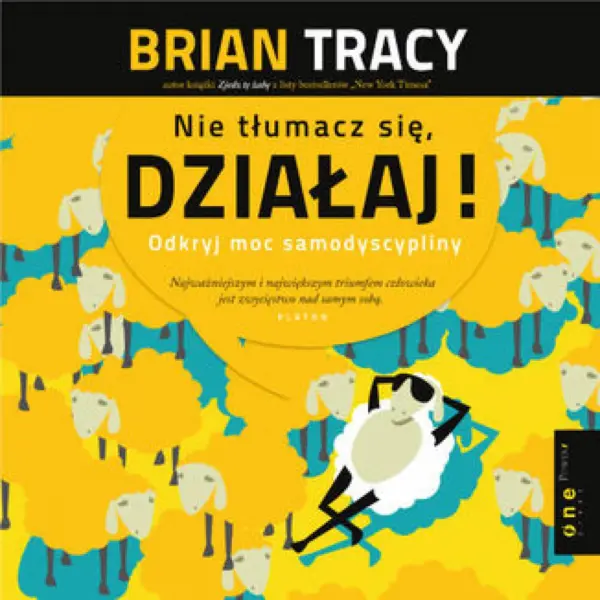 Nie tłumacz się, działaj! Odkryj moc samodyscypliny — okładka audiobooka