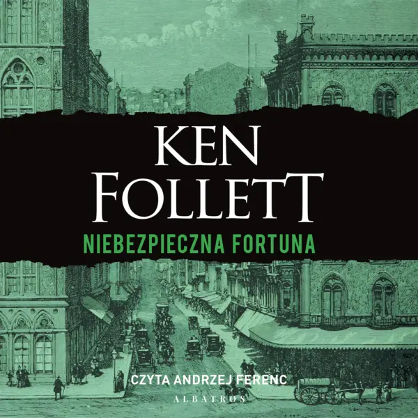 Niebezpieczna fortuna — okładka audiobooka