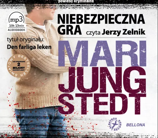 Niebezpieczna gra — okładka audiobooka