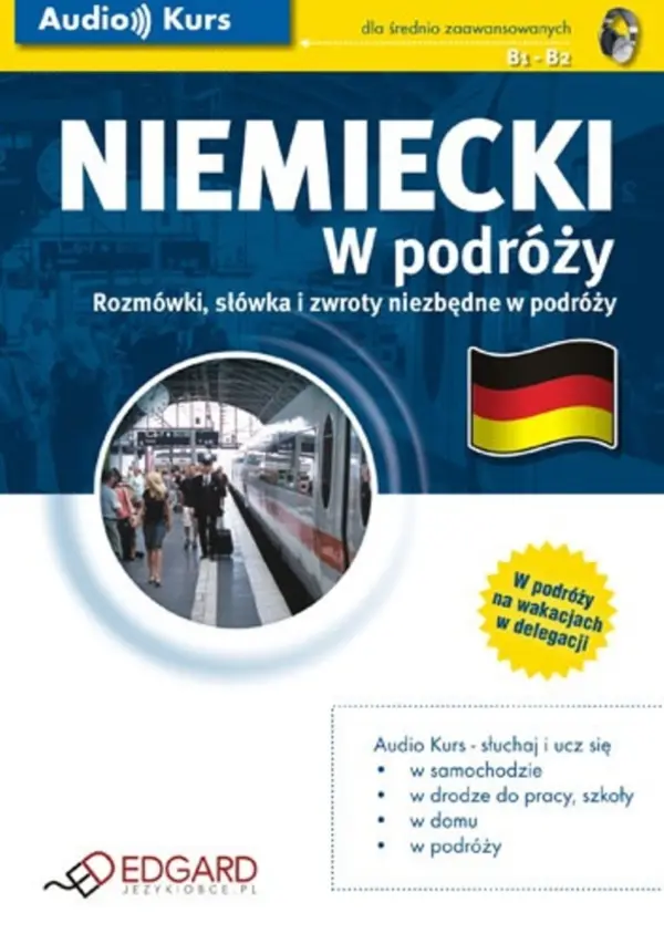 Niemiecki w Podróży — okładka audiobooka