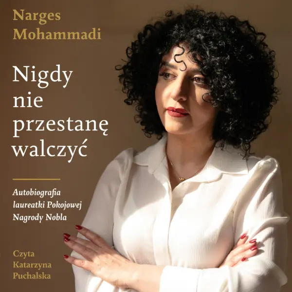 Nigdy nie przestanę walczyć — okładka audiobooka