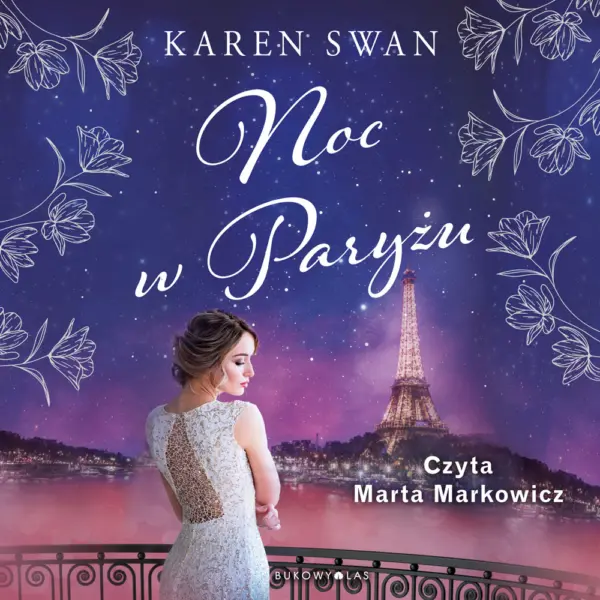 Noc w Paryżu — okładka audiobooka