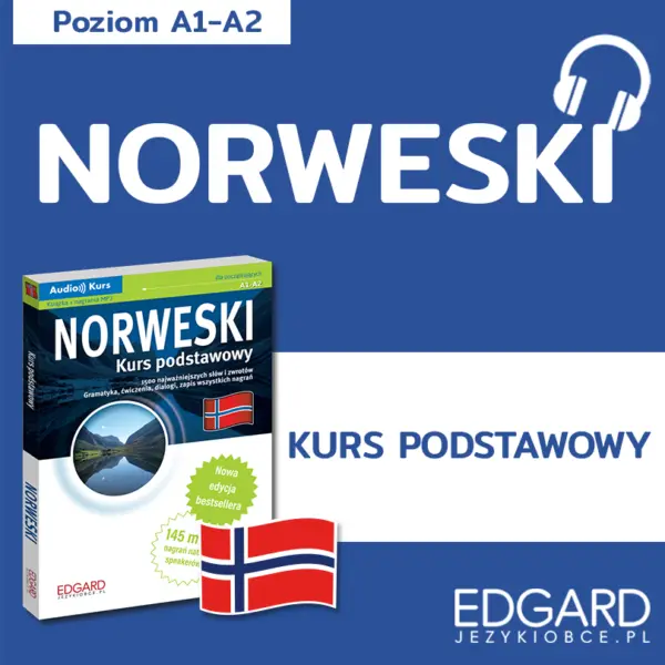 Norweski. Kurs podstawowy — okładka audiobooka