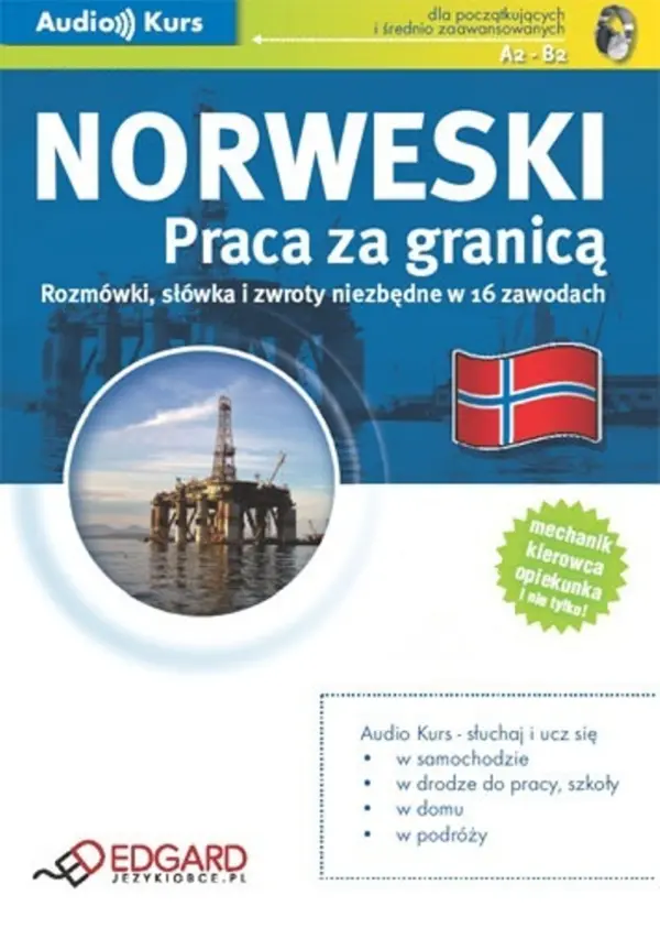 Norweski Praca za granicą — okładka audiobooka