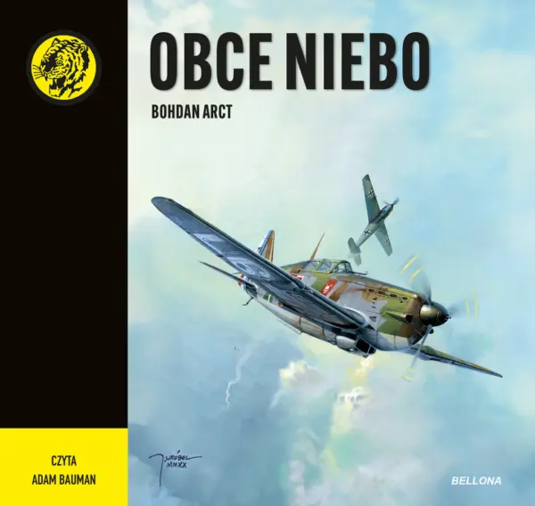 Obce niebo — okładka audiobooka