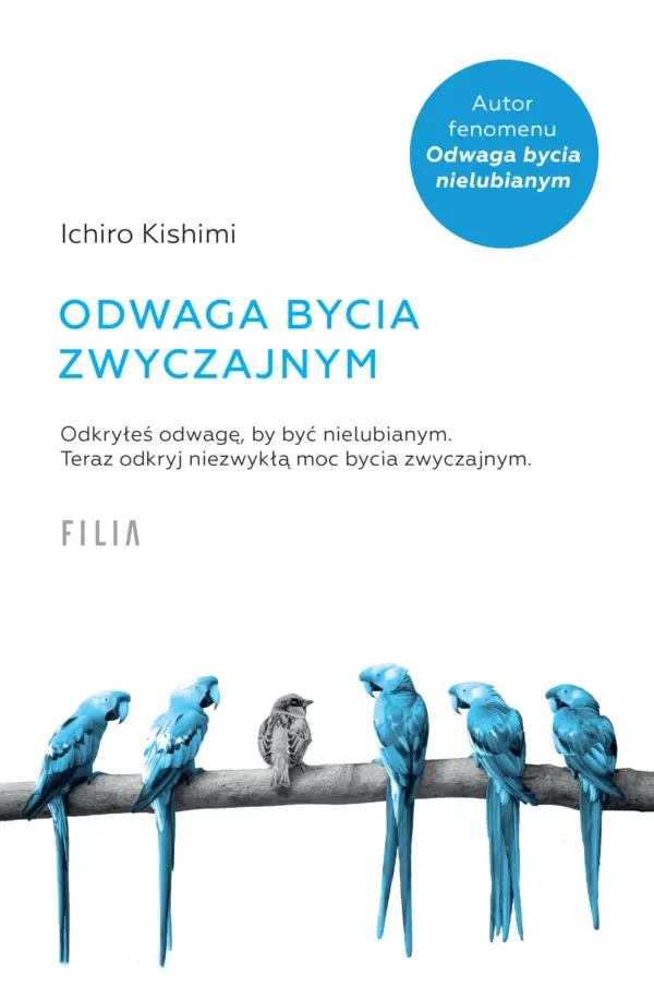 Odwaga bycia zwyczajnym — okładka e-booka