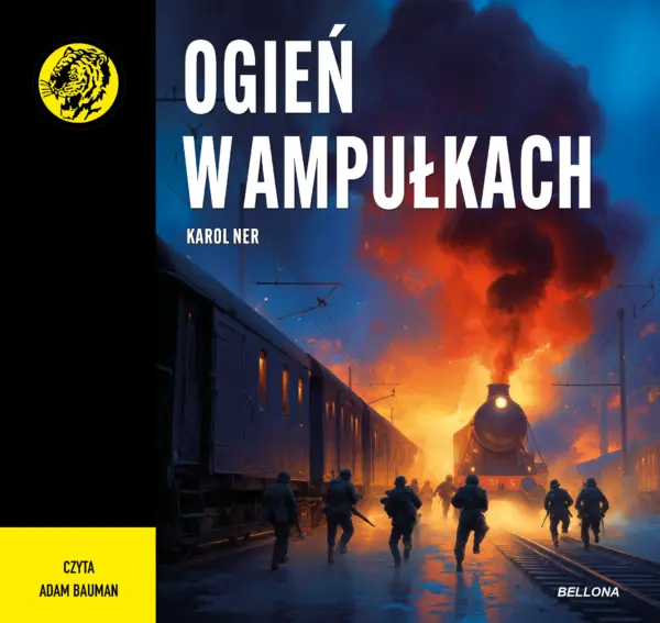Ogień w ampułkach — okładka audiobooka