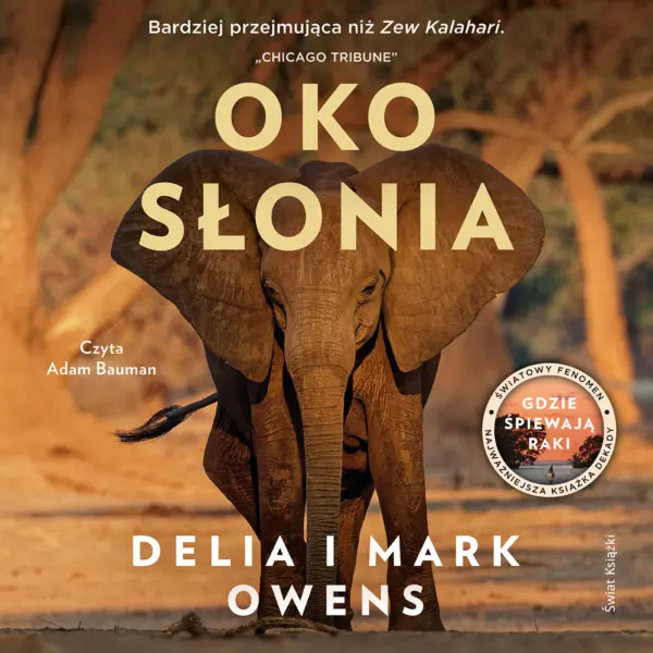 Oko słonia — okładka audiobooka