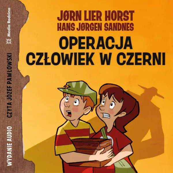 Operacja Człowiek w Czerni — okładka audiobooka