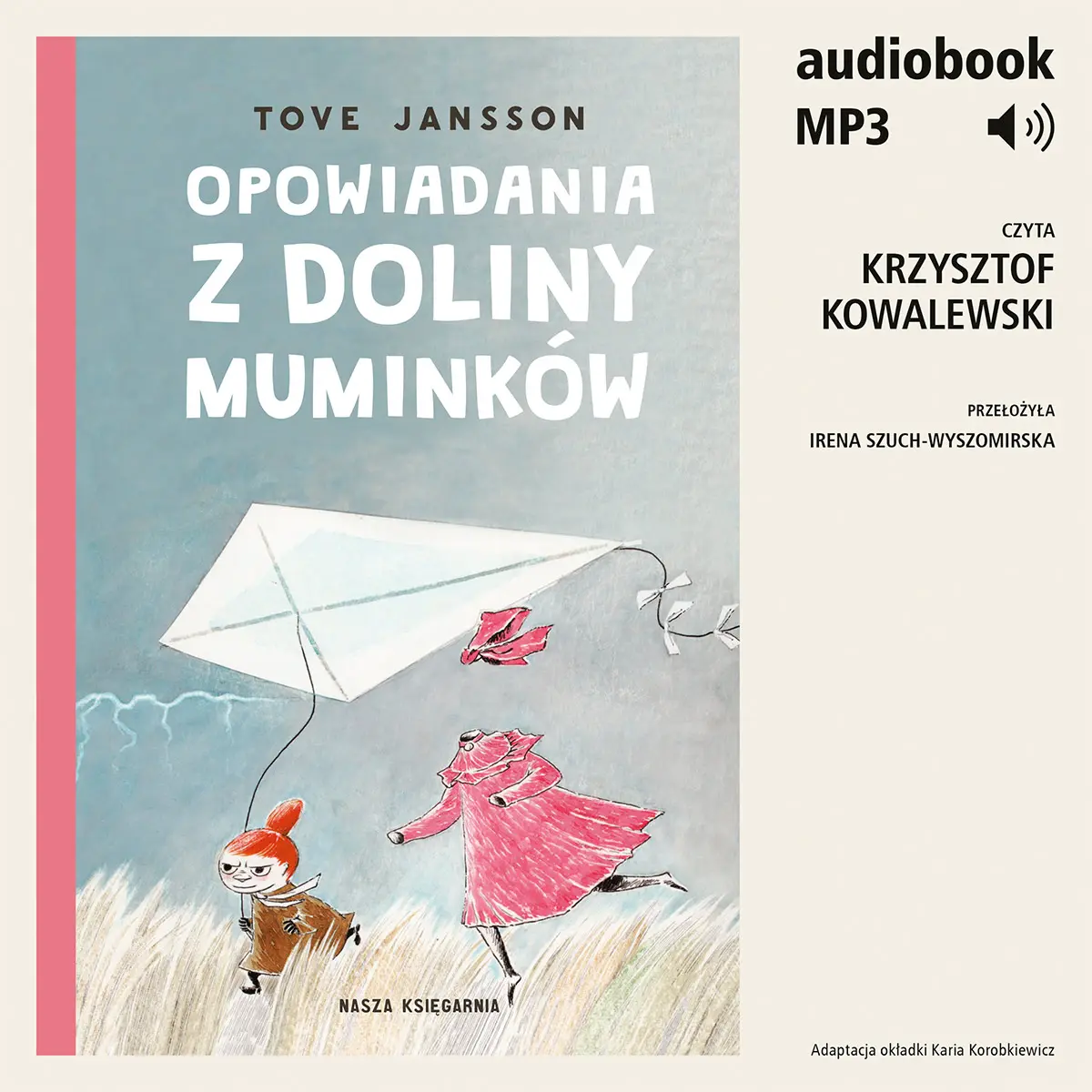 Opowiadania z Doliny Muminków — okładka audiobooka