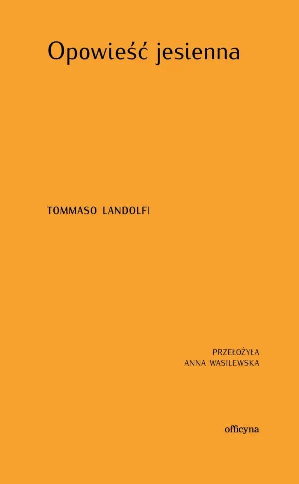 Opowieść jesienna — okładka e-booka
