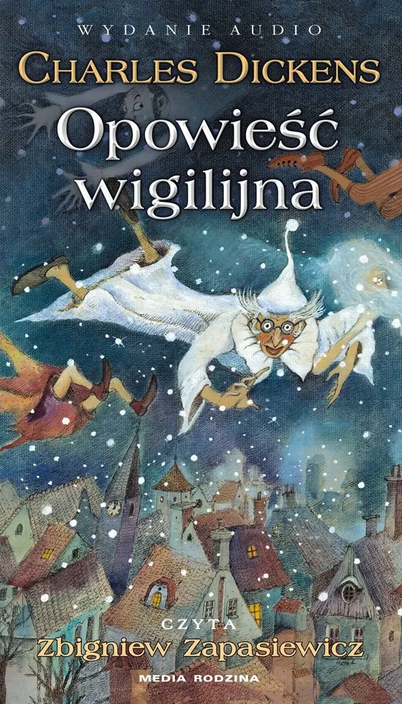 Opowieść wigilijna — okładka audiobooka