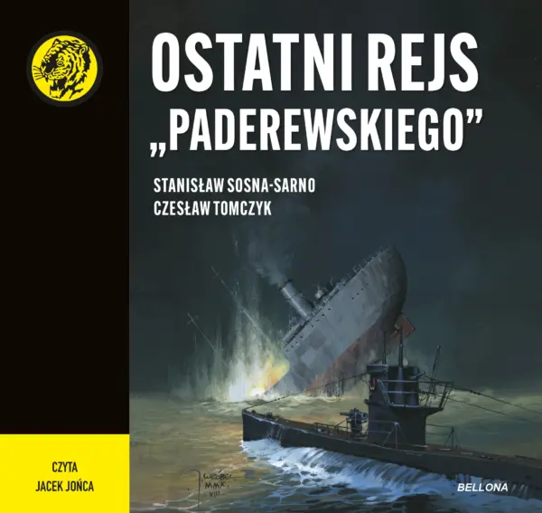 Ostatni rejs "Paderewskiego" — okładka audiobooka